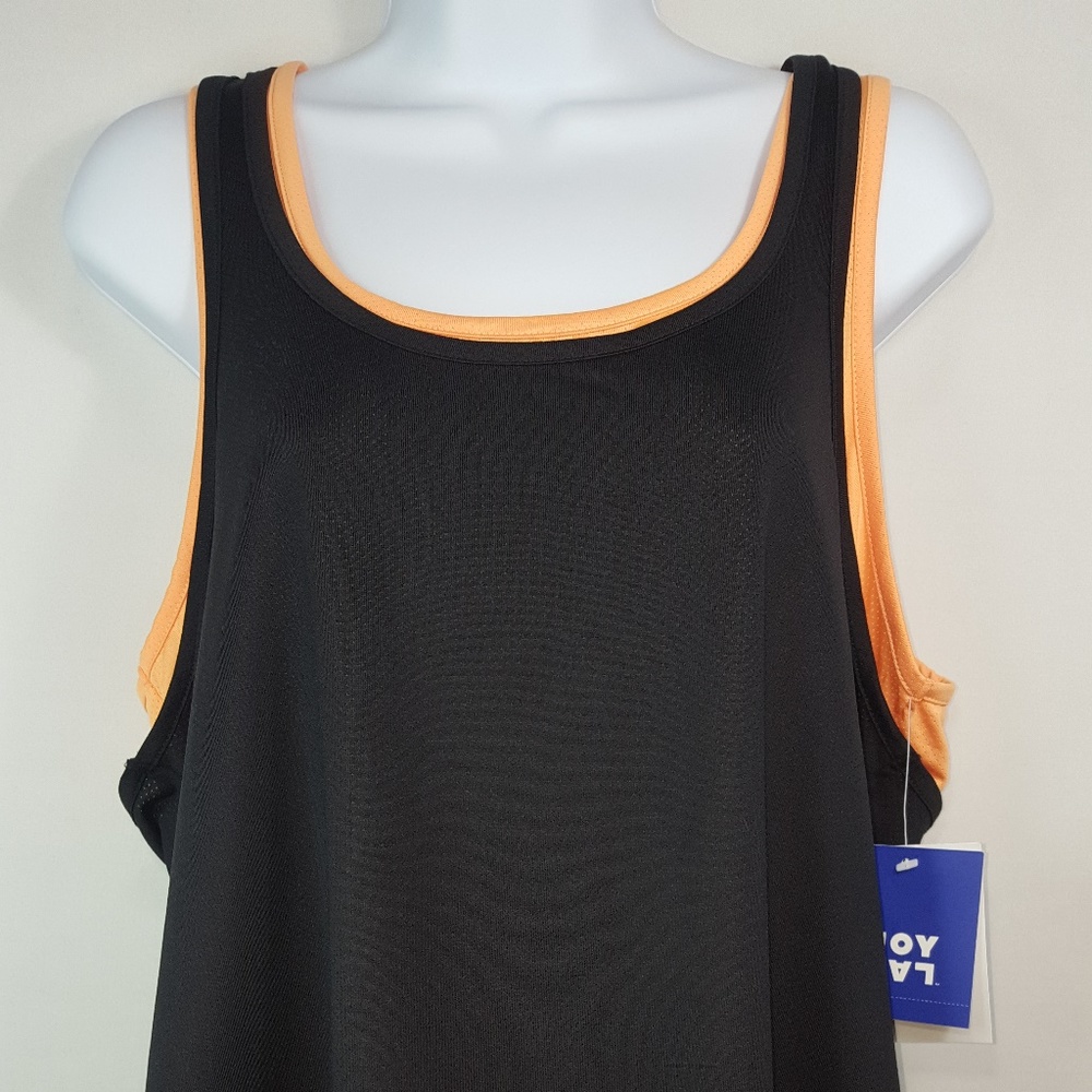 Athletic layered tank top